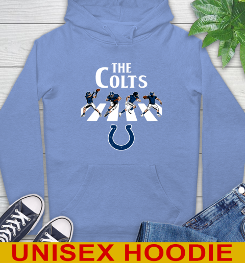 NFL Football Indianapolis Colts The Beatles Rock Band Shirt Hoodie 11