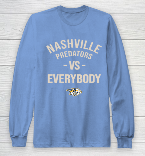 Nashville Predators Vs Everybody Long Sleeve T-Shirt 8