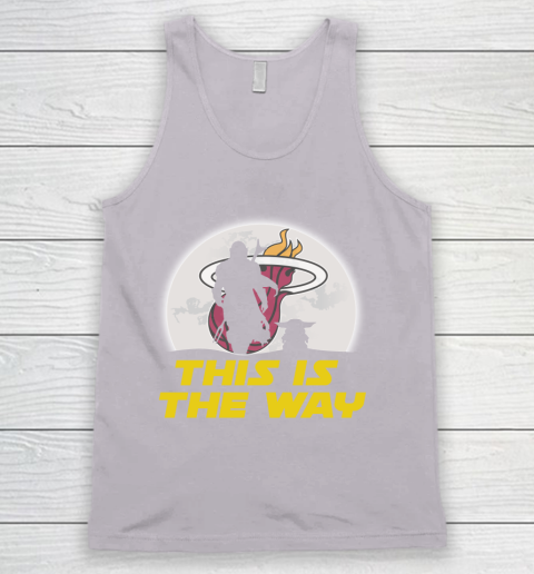 Miami Heat NBA Basketball Star Wars Yoda And Mandalorian This Is The Way Tank Top 3