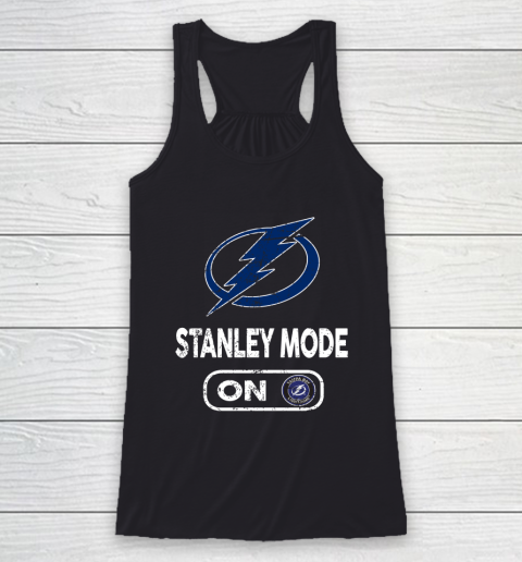 Tampa Bay Lightning Stanley Mode On Racerback Tank