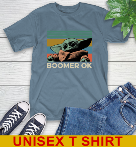 Baby Yoda Boomer OK Star Wars Vintage Shirts 8