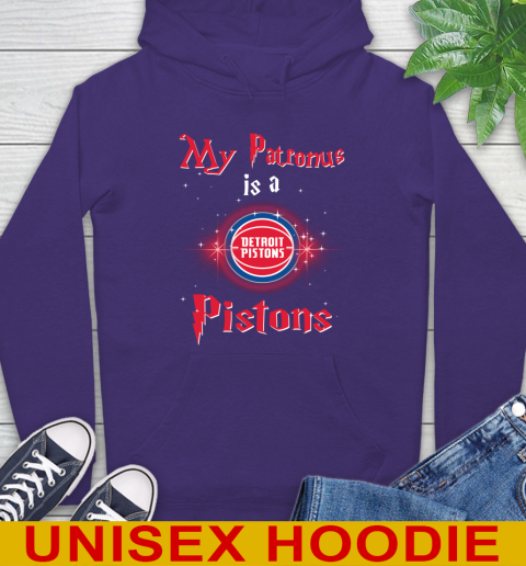 NBA Basketball Harry Potter My Patronus Is A Detroit Pistons Hoodie 5