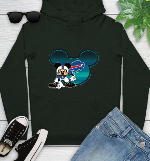 NFL Buffalo Bills Mickey Mouse Disney Football T Shirt Youth Hoodie 13