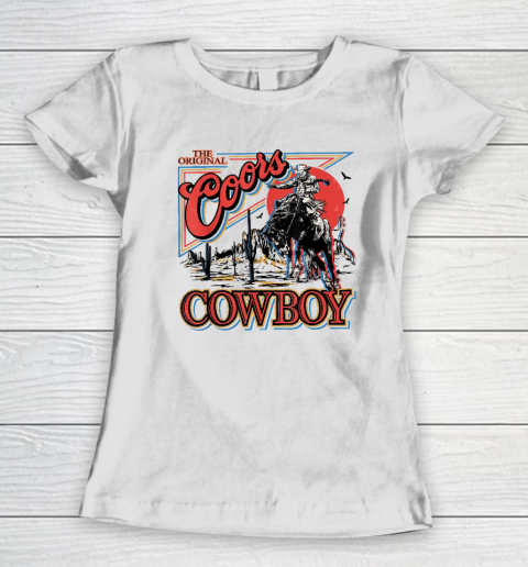 Coors Cowboy Western Life Design, Cowboy Life Women's T-Shirt