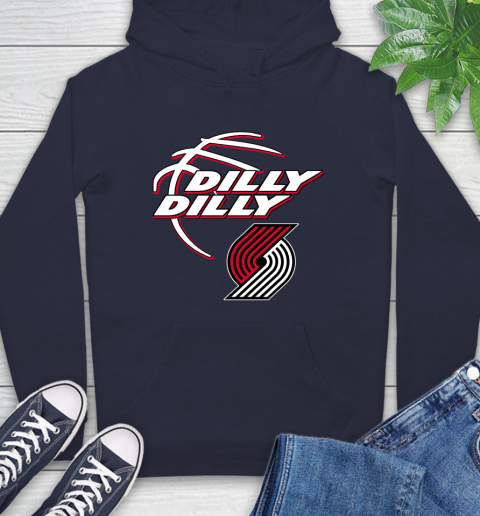 NBA Portland Trail Blazers Dilly Dilly Basketball Sports Hoodie 4