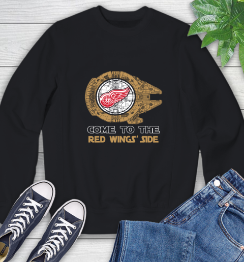 NHL Come To The Detroit Red Wings Wars Hockey Sports Sweatshirt