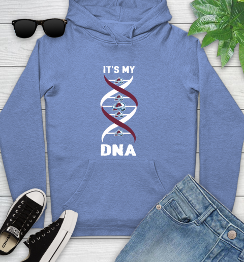 Colorado Avalanche NHL Hockey It's My DNA Sports Youth Hoodie 13