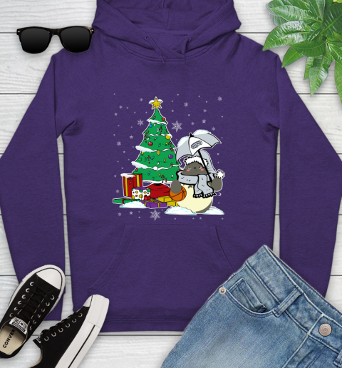 San Antonio Spurs NBA Basketball Cute Tonari No Totoro Christmas Sports Youth Hoodie 5