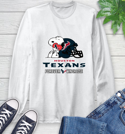 NFL The Peanuts Movie Snoopy Forever Win Or Lose Football Houston Texans 58