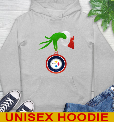 Pittsburgh Steelers Grinch Merry Christmas NFL Football Hoodie 6