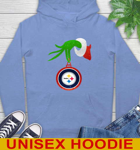 Pittsburgh Steelers Grinch Merry Christmas NFL Football Hoodie 11