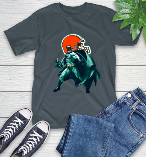 NFL Batman Football Sports Cleveland Browns T-Shirt 9