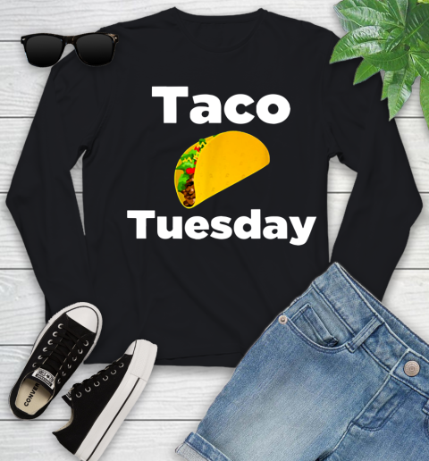 Taco Tuesday Shirt Youth Long Sleeve
