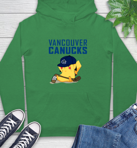 NHL Pikachu Hockey Sports Vancouver Canucks Hoodie 8