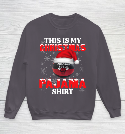 Chicago Bulls This Is My Christmas Pajama Shirt NBA Youth Sweatshirt 5