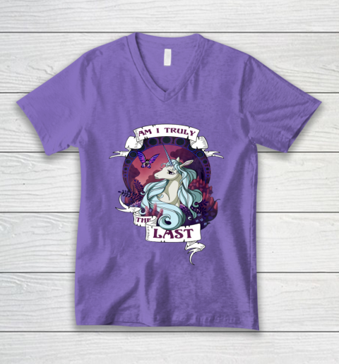 I am truly the last unicorn V-Neck T-Shirt 8