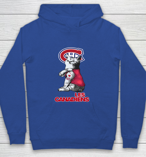 NHL My Cat Loves Montreal Canadiens Hockey Youth Hoodie 6