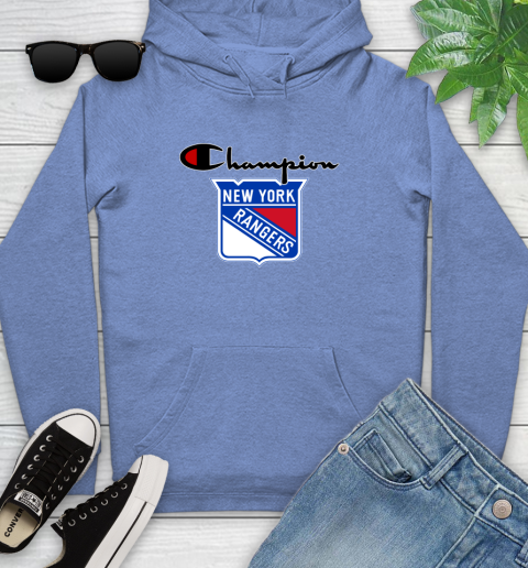 NHL Hockey New York Rangers Champion Shirt Youth Hoodie 9