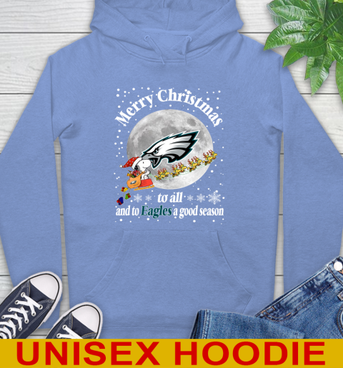 Philadelphia Eagles Merry Christmas To All And To Eagles A Good Season NFL Football Sports Hoodie 11