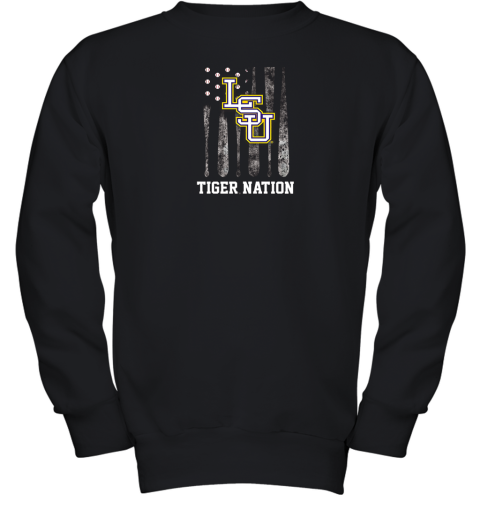 LSU Tigers Baseball Nation Apparel Youth Sweatshirt