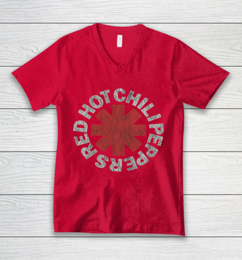 Tee shirt red new arrivals hot chili peppers kiabi