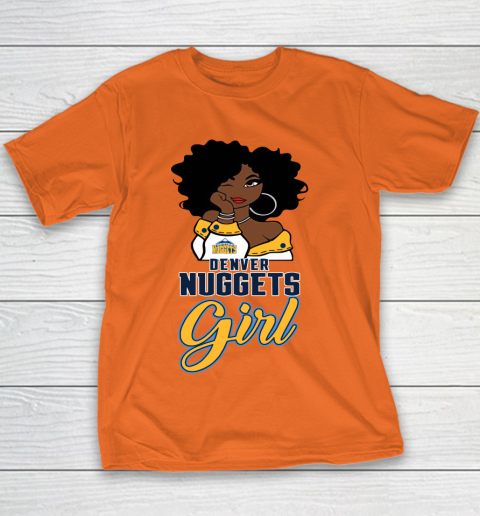 Denver Nuggets Girl NBA Youth T-Shirt 7