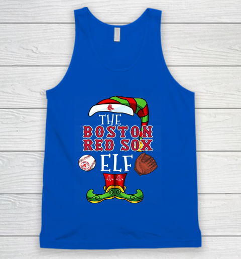 Boston Red Sox Christmas ELF Funny MLB Tank Top 4