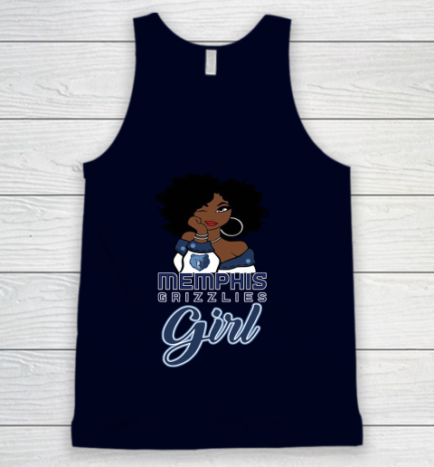 Memphis Grizzlies Girl NBA Tank Top 3