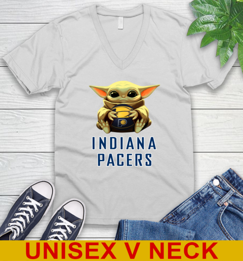 NBA Basketball Indiana Pacers Star Wars Baby Yoda Shirt 49