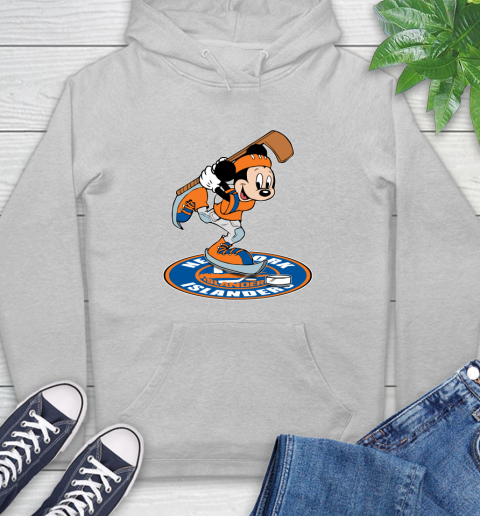 NHL Hockey New York Islanders Cheerful Mickey Disney Shirt Hoodie 6