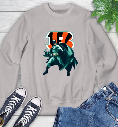 NFL Batman Football Sports Cincinnati Bengals Sweatshirt 12
