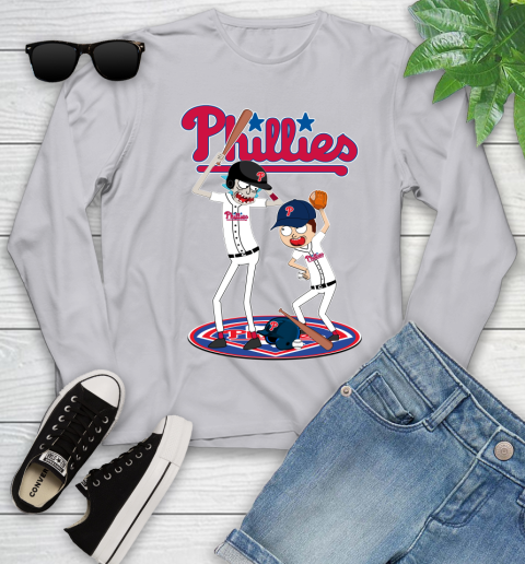 MLB Philadelphia Phillies Rick And Morty Baseball 129