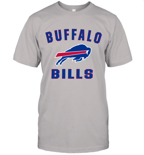 Buffalo Bills NFL Pro Line Gray Victory Arch Unisex Jersey Tee