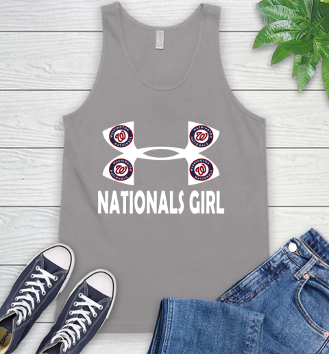 MLB Washington Nationals Under Armour Baseball Sports Tank Top 3