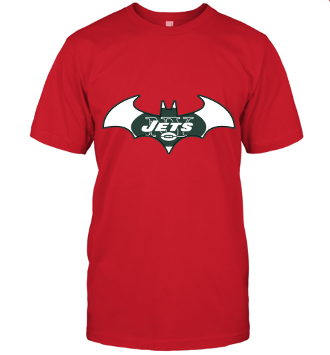 We Are The New York Jets Batman NFL Mashup Unisex Jersey Tee