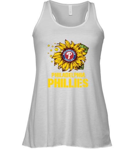 Philadelphia Phillies Sunflower MLB Baseball Racerback Tank