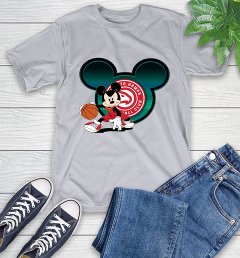 NBA Atlanta Hawks Mickey Mouse Disney Basketball T-Shirt 6