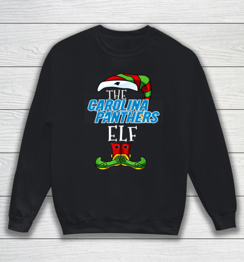 Carolina Panthers Christmas ELF Funny NFL Sweatshirt