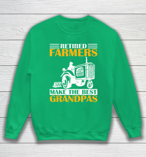 GrandFather gift shirt Retired Farmer Tractor Make The Best Grandpa Retirement Gift T Shirt Sweatshirt 5