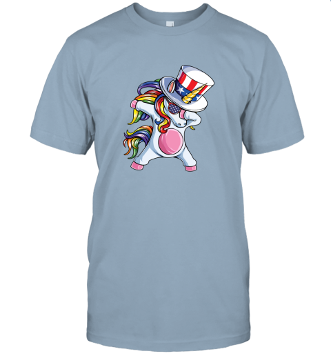 Day 4th Of July Dabbing Uncle Sam Gifts Unisex Jersey Tee