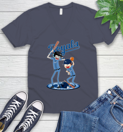 MLB Kansas City Royals Rick And Morty Baseball 56