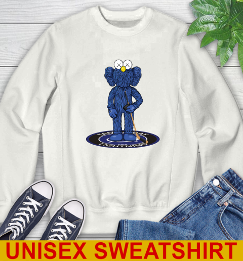 NHL Hockey Tampa Bay Lightning Kaws Bff Blue Figure Shirt Sweatshirt