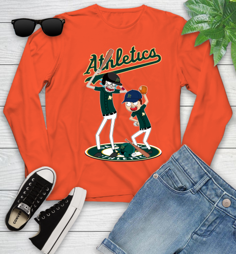 MLB Oakland Athletics Rick And Morty Baseball 128
