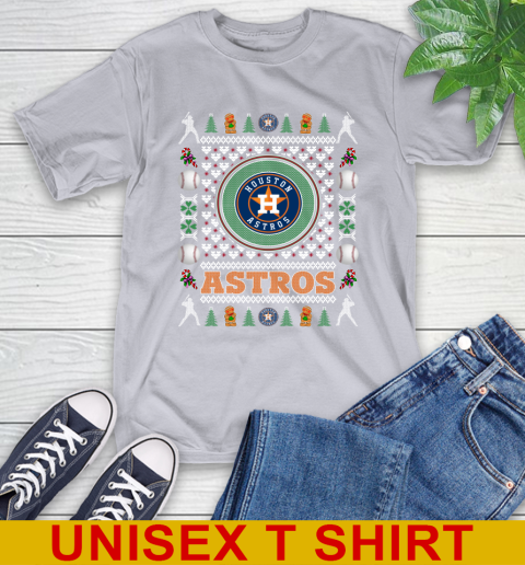 Houston Astros Merry Christmas MLB Baseball Loyal Fan T-Shirt 5