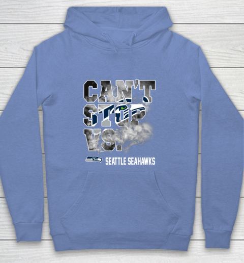NFL Seattle Seahawks Can't Stop Vs Youth Hoodie 8