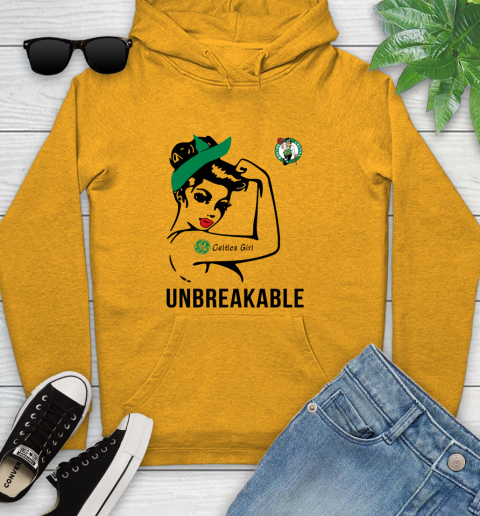 NBA Boston Celtics Girl Unbreakable Basketball Sports Youth Hoodie 2