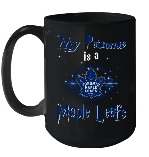 NHL Hockey Harry Potter My Patronus Is A Toronto Maple Leafs Ceramic Mug 15oz