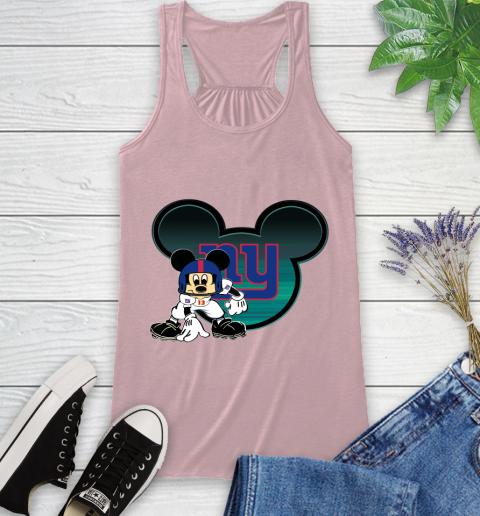 NFL New York Giants Mickey Mouse Disney Football T Shirt Racerback Tank 11