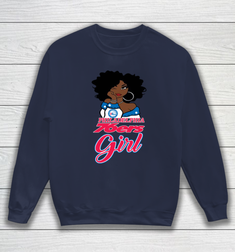 Philadelphia 76ers Girl NBA Sweatshirt 3