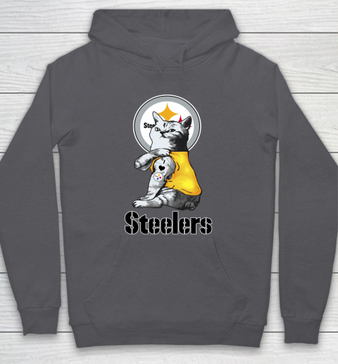 NFL Football My Cat Loves Pittsburgh Steelers Hoodie 4
